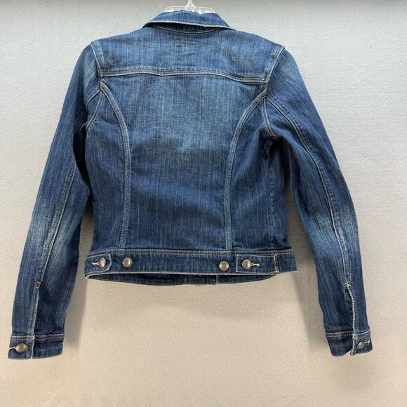 Articles of Society Women's Denim Jacket Size Small Blue Normcore Classiccore - Picture 6 of 10